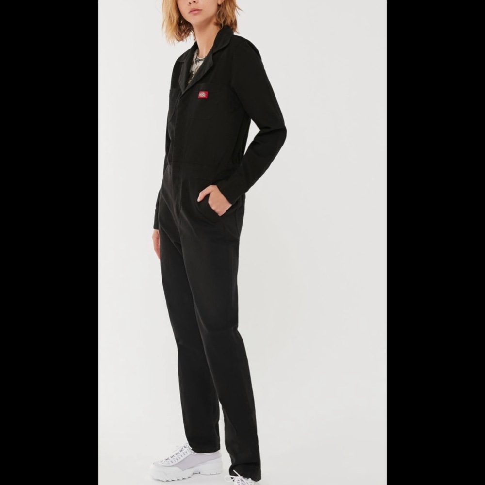 Dickies button-front coverall jumpsuit XSmall